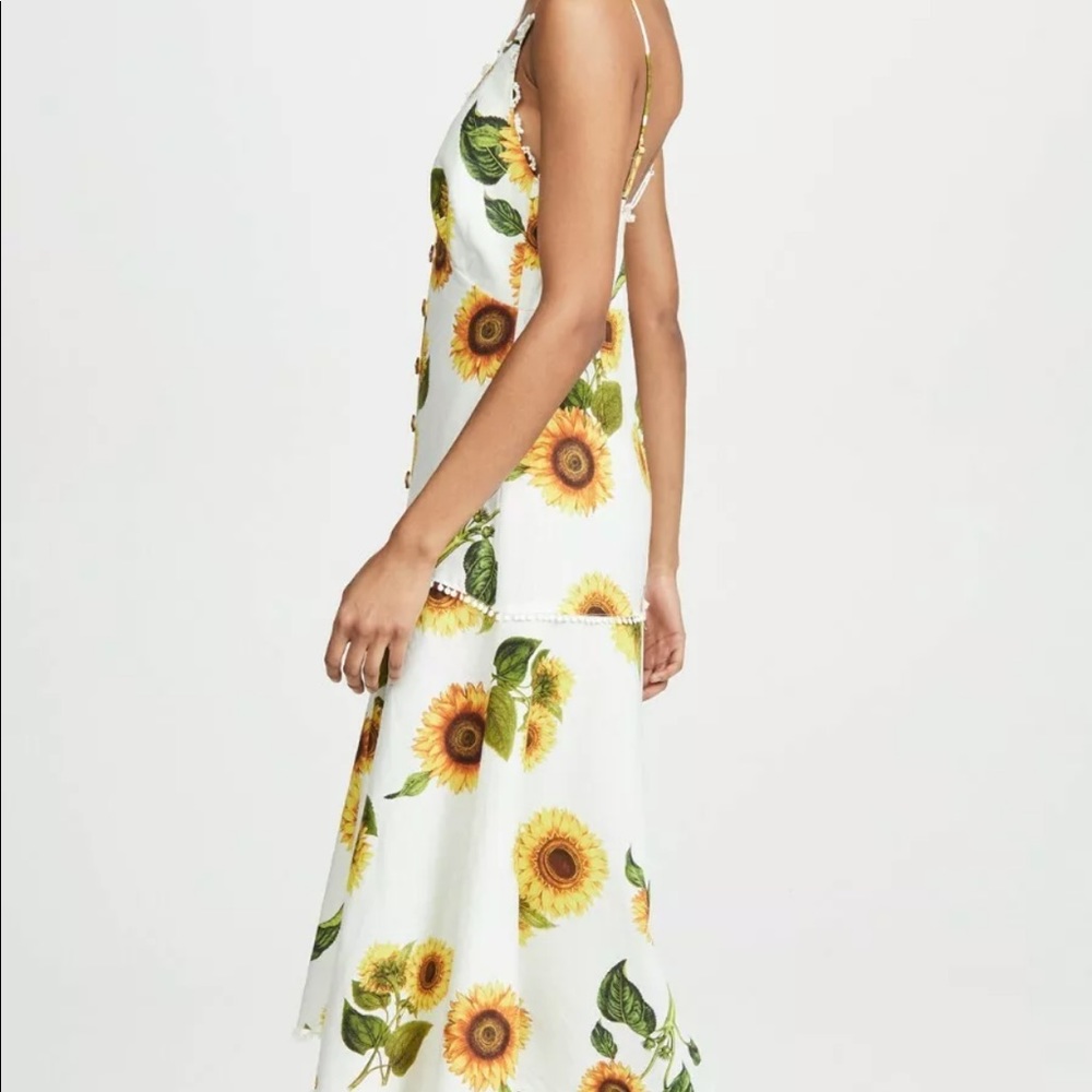Farm Rio sunflower sunmer dress NWT M